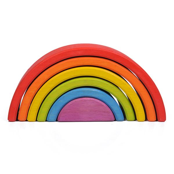 Waldorf 6 lı Gökkuşağı Blokları