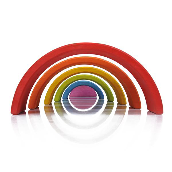 Waldorf 6 lı Gökkuşağı Blokları