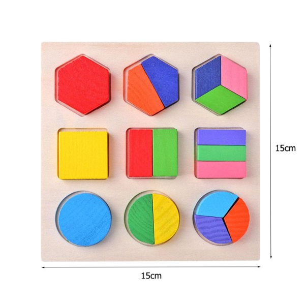 Ahşap Geometrik Mini Bultak 01