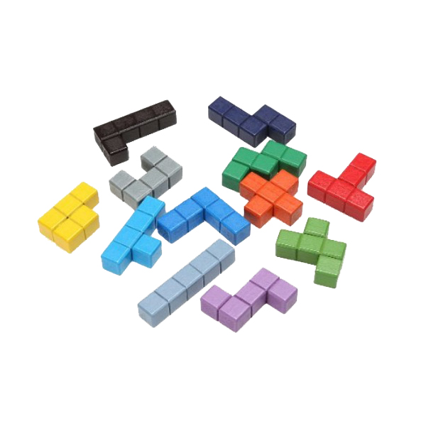 Ahşap 3D Tetris