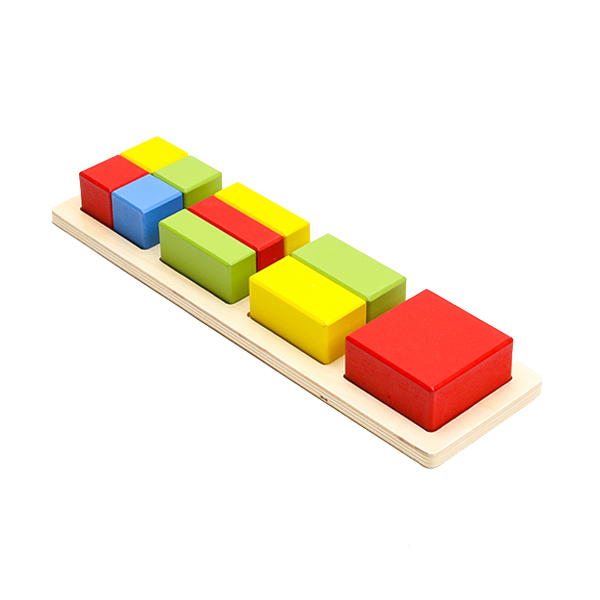 Ahşap 3D Geometrik Bütünleme Kare