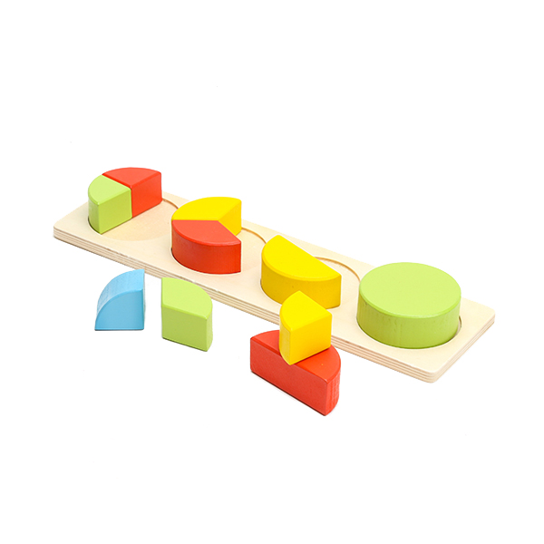 Ahşap 3D Geometrik Bütünleme Daire